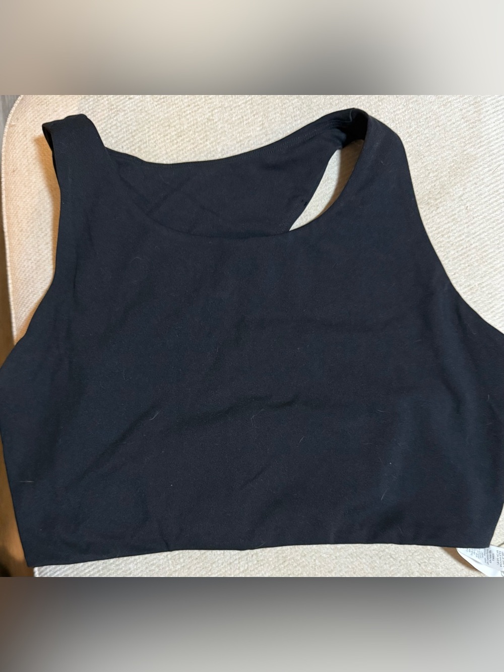 HALARA Black cool design- crop top tank top